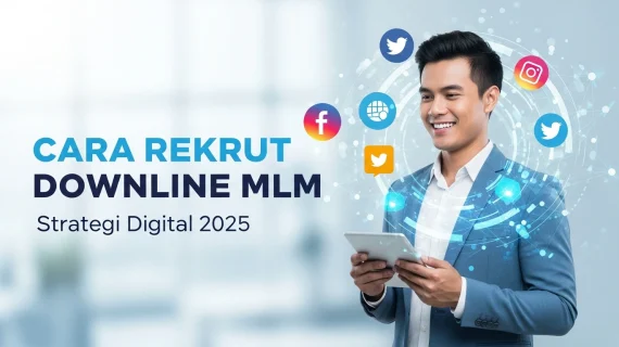 🎯Cara Merekrut Downline di Bisnis MLM Paling Efektif & Terbukti 2025 (Strategi Digital Full-Funnel)