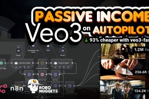 VeoRobo 1.0: Automate Longform Veo3 Videos for Any Faceless Niche | Easy n8n Veo3-Fast No-Code Tutorial 🥚