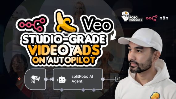 Create Stunning Video Ads Effortlessly with nanobanana, veo3, and n8n: The Ultimate Guide to the Split AI System 🍌