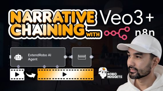 Unlock Seamless AI Clip Extensions: Master Narrative Chaining with Veo3 | n8n AI Automation Tutorial 🥚