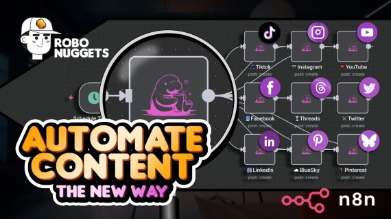 Boost Your Content Automation with the NEW Blotato Node in n8n (Version 2.0: 9 Social Platforms in One!)