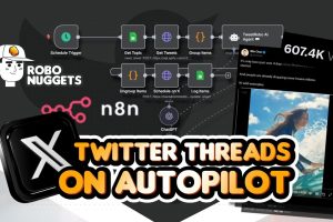 Automate 500,000+ Twitter Threads with This AI Agent: Step-by-Step n8n No-Code Tutorial
