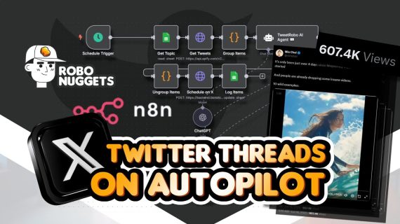 Automate 500,000+ Twitter Threads with This AI Agent: Step-by-Step n8n No-Code Tutorial